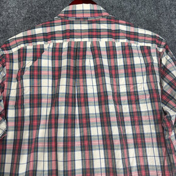 J Crew Shirt Mens Medium Classic Secret Wash Organic Cotton Button Down Pocket - Picture 7 of 7